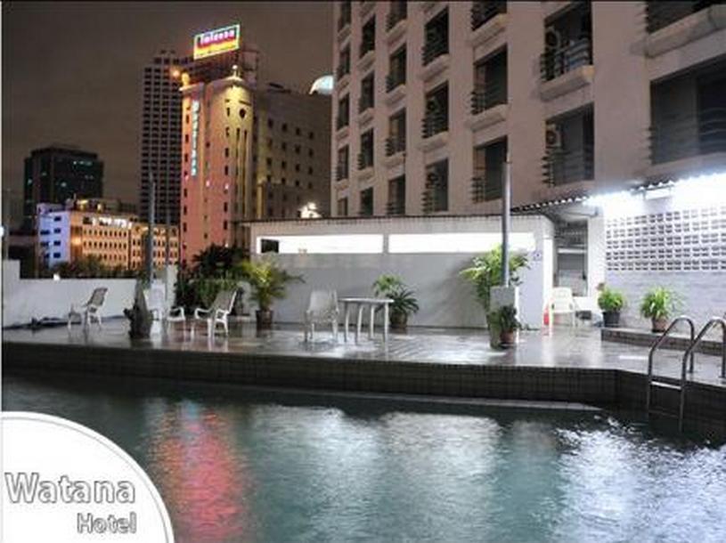 Watana Hotel Banguecoque Exterior foto